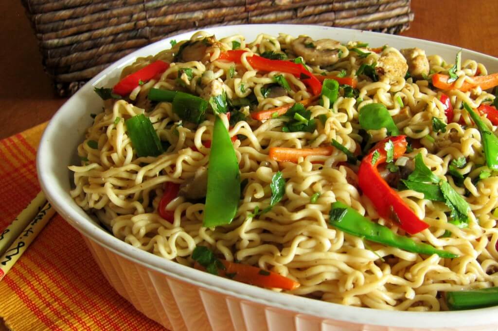 Chinese Noodles with Tofu