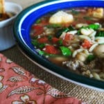 Sausage Orzo Soup