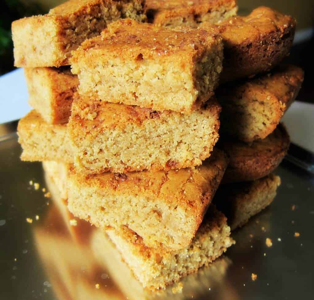 Whole Wheat Blondies