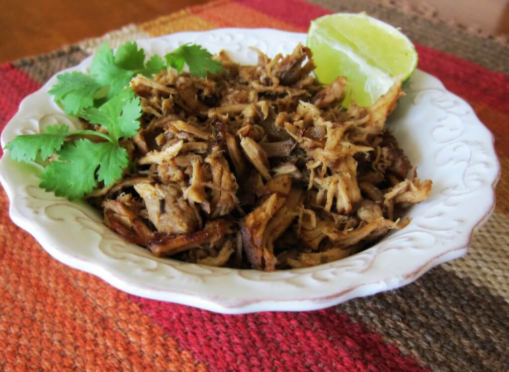 Pork Carnitas in Bowl