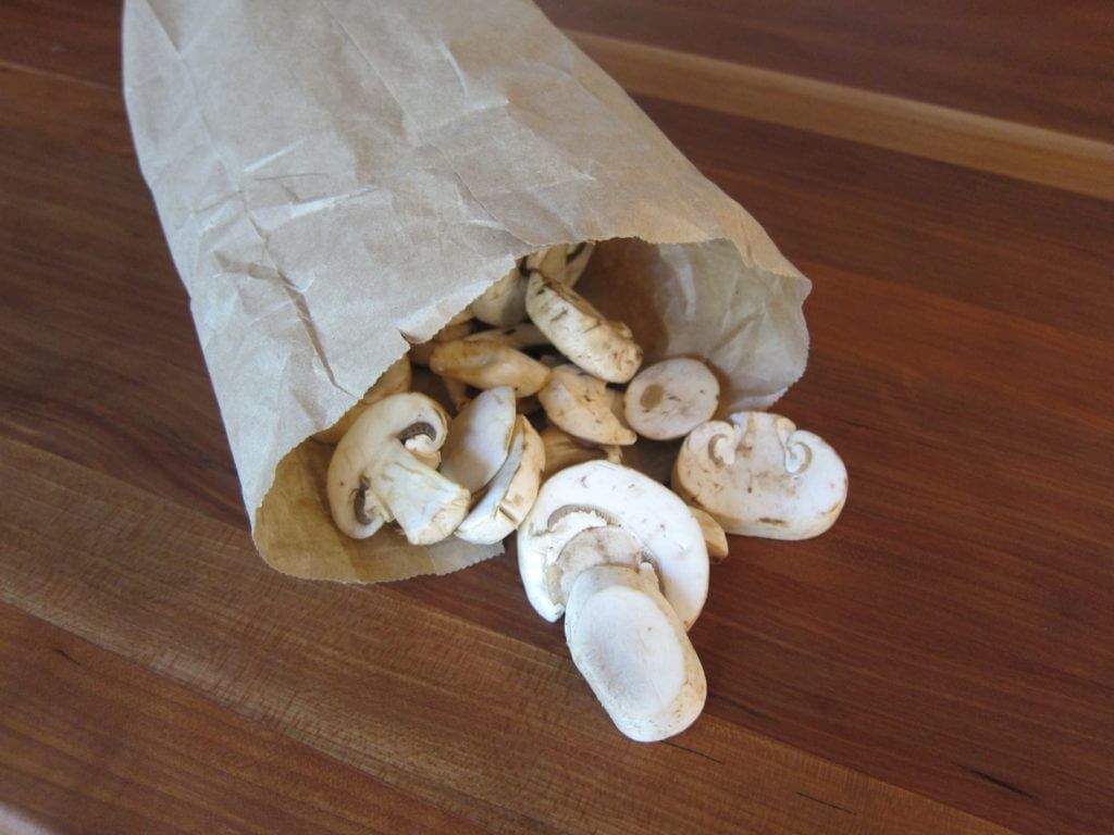 Store Mushrooms in Paper Bag - Top 10 Kitchen Hacks