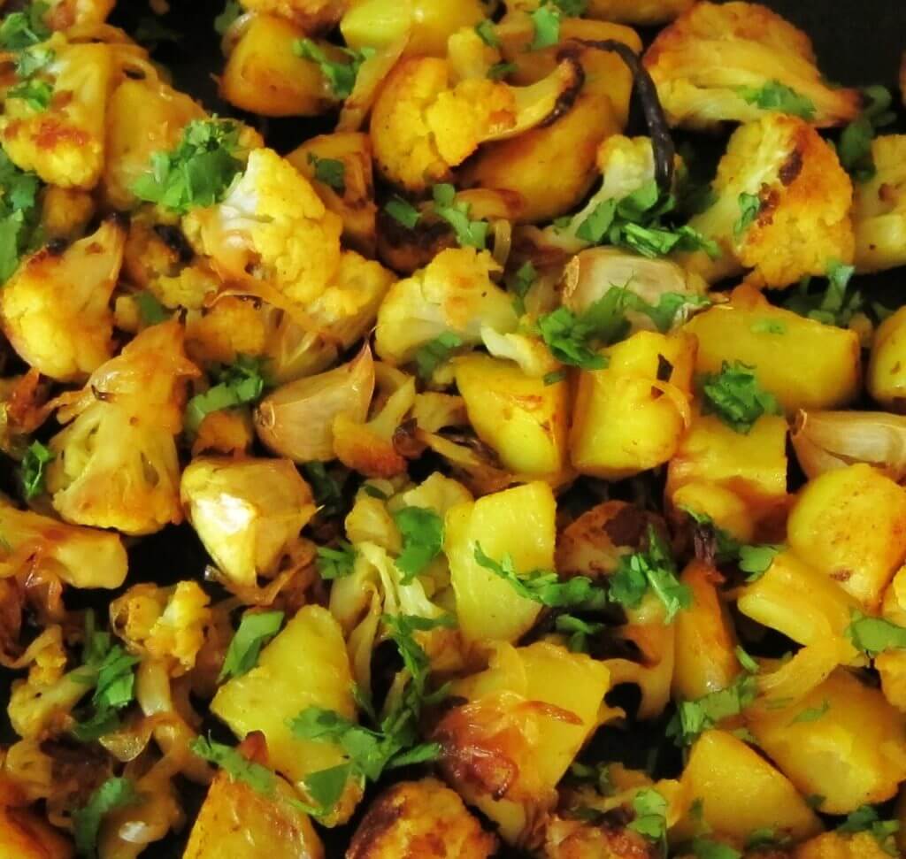 Indian Roasted Cauliflower