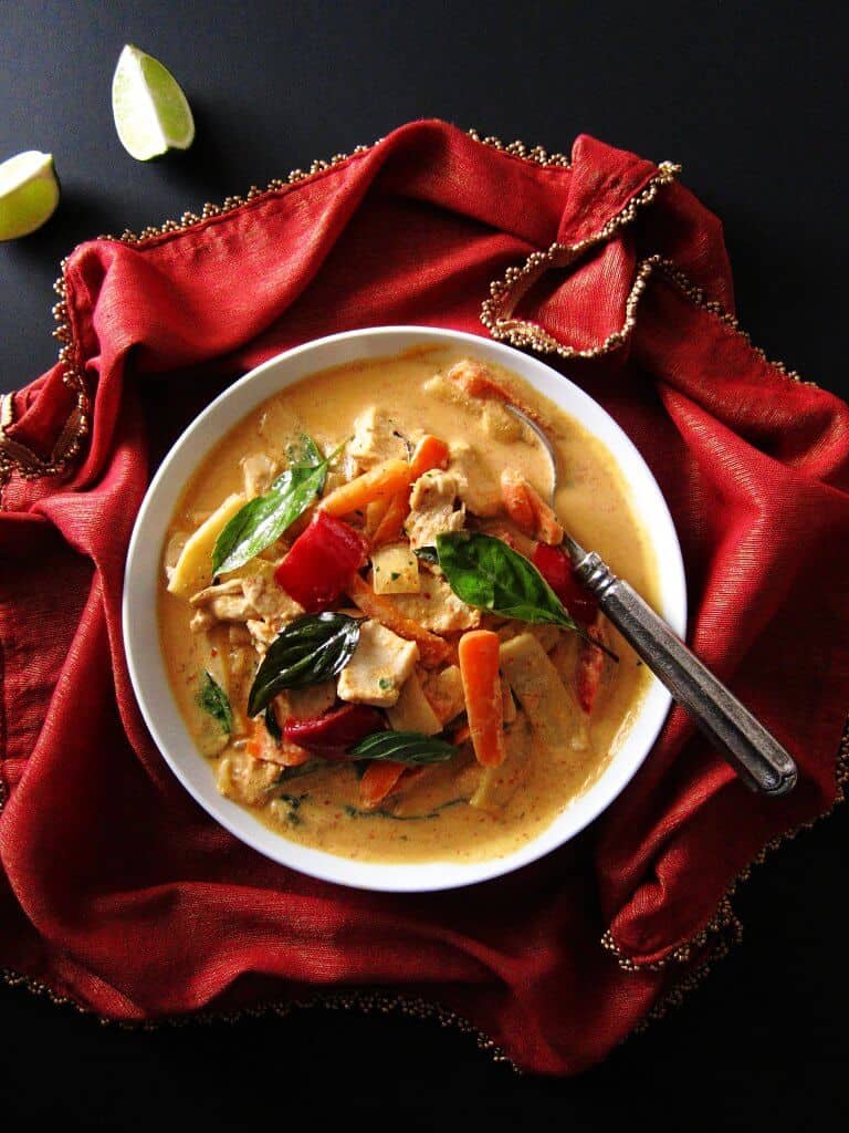 Instant Pot Thai Red Curry With Chicken Paint The Kitchen Red Instant Pot Thai Red Curry With Chicken Paint The Kitchen Red