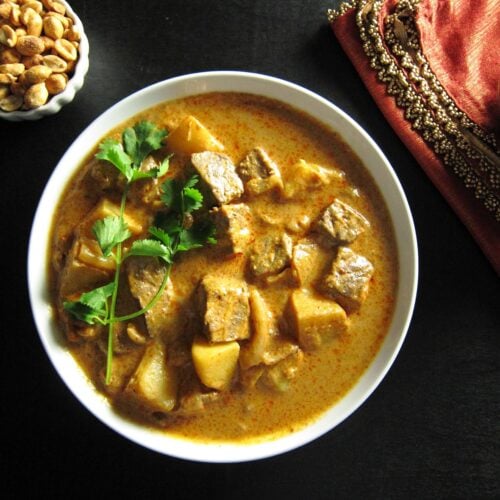 Thai Instant Pot Massaman Curry with Beef