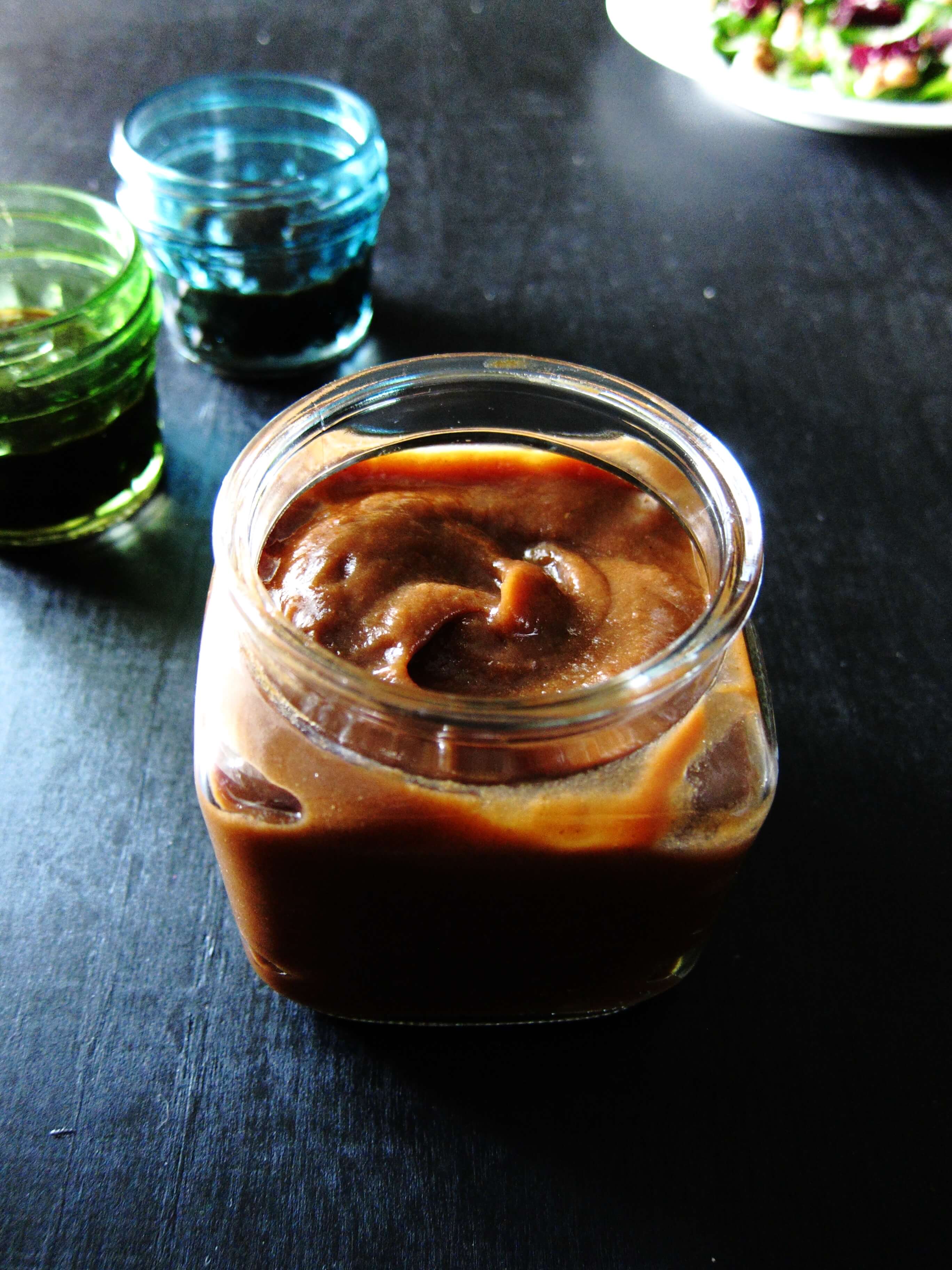 Tamarind Paste Substitute - tamarind paste in a glass jar