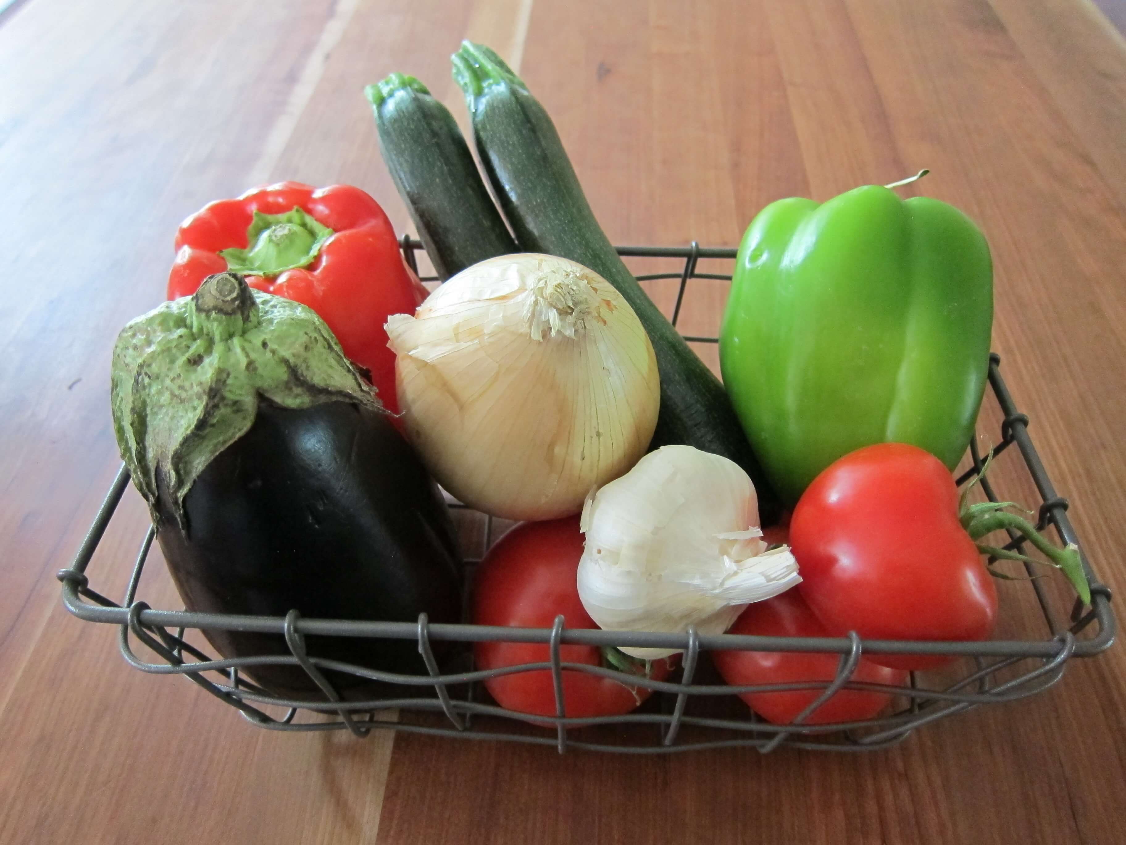 Instant Pot Ratatouille fresh summer vegetables