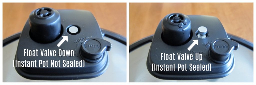 Instant Pot Ultra Float Valve Position - Paint the Kitchen Red