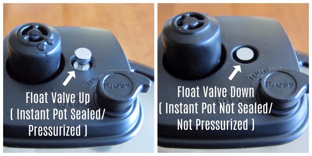 Instant Pot Ultra Float Valve sealed to unsealed