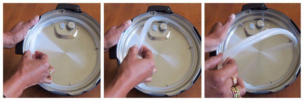 Instant Pot Ultra Remove Sealing Ring from lid