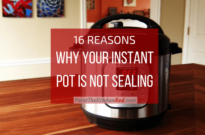 16 Reasons Why your Instant Pot is Not Sealing L2- Paint the Kitchen Red