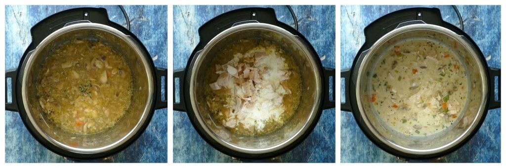 Cream of chicken soup in instant pot 2025