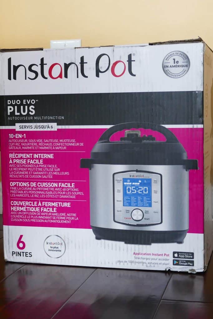 Instant Pot Evo in box - PInstant Pot Duo Evo Plus brand new in box - Paint the Kitchen Redaint the Kitchen Red