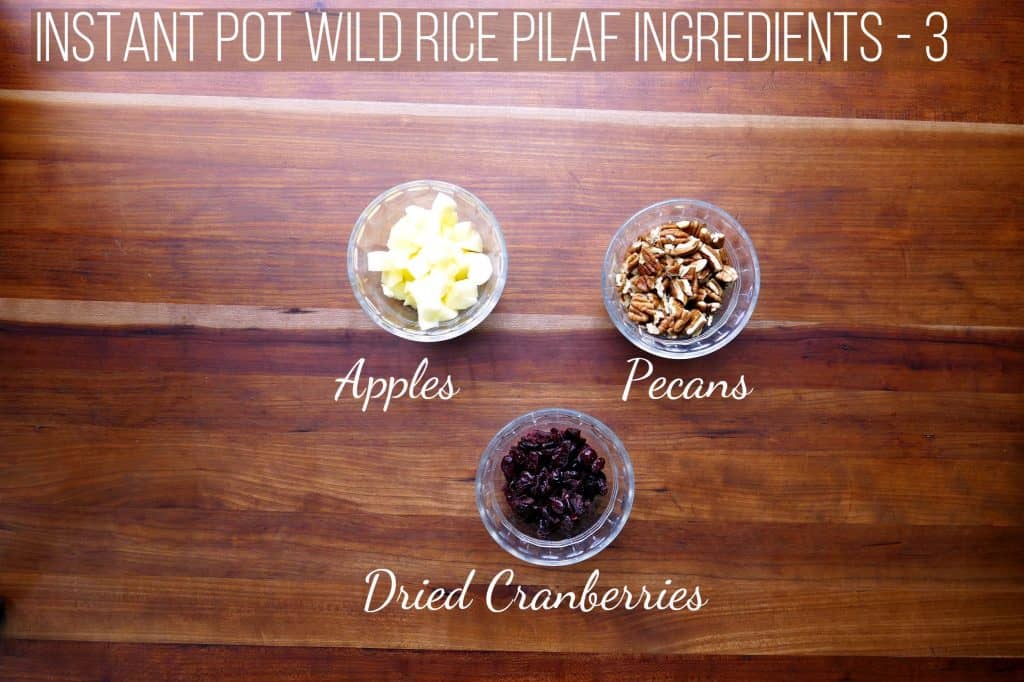 Instant Pot Wild Rice Pilaf Ingredients 3 - Paint the Kitchen Red