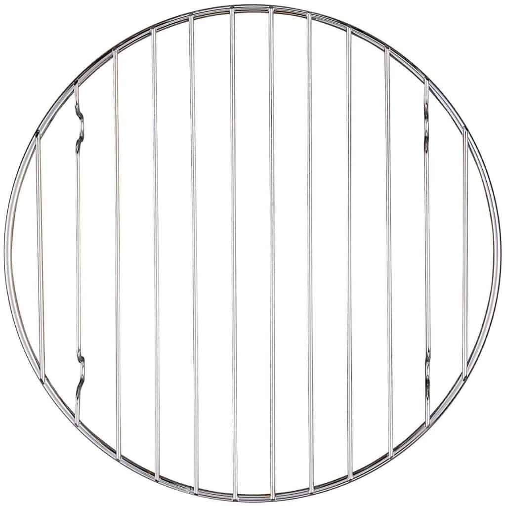 Flat wire round rack