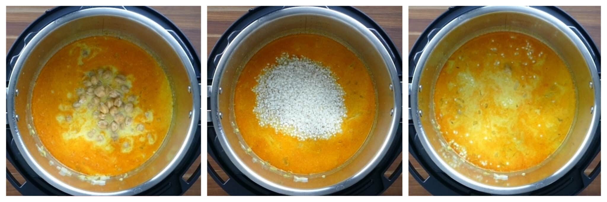 Instant Pot Vegetarian Risotto | Coconut Curried Risotto - Paint The ...