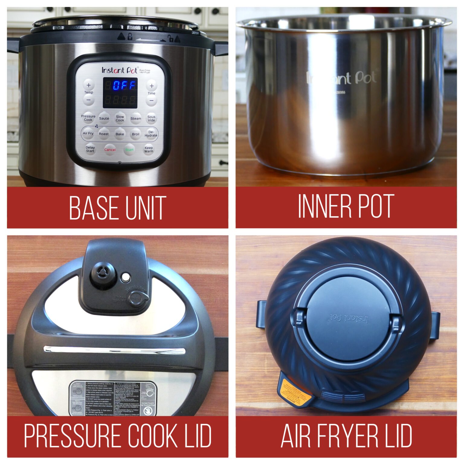 Instant Pot Parts Manual