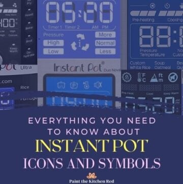 Instant Pot Symbols and Icons Everything you Need to Know