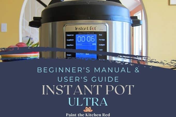  Instant Pot Ultra 80 Ultra 8 Qt 10-in-1 Multi- Use
