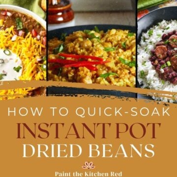 How to quick soak Instant Pot dried beans