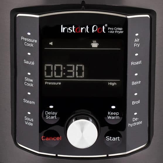 Instant Pot Pro Crisp Display Panel