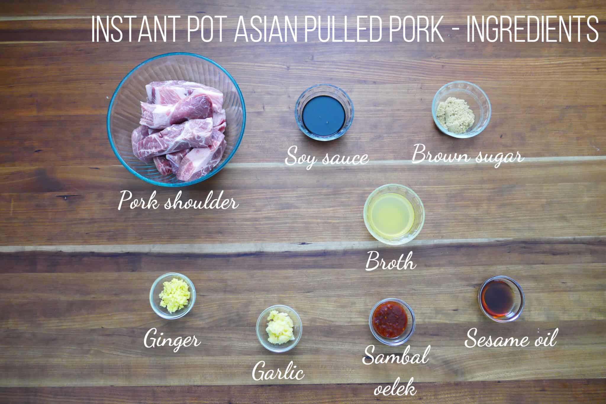 Asian Pulled Pork Instant Pot Recipe Paint The Kitchen Red