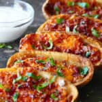 farm rich potato skins in the air fryer