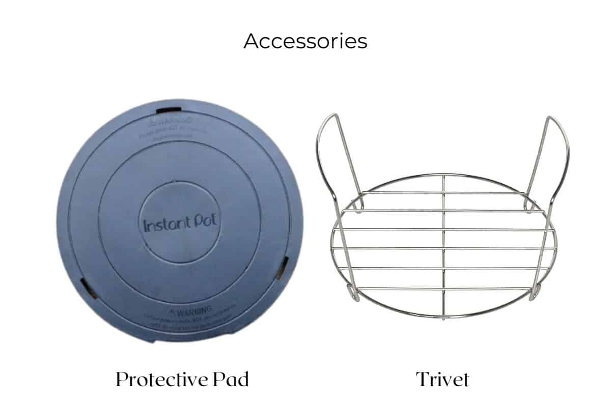 Accessories - air fryer protective pad and trivet