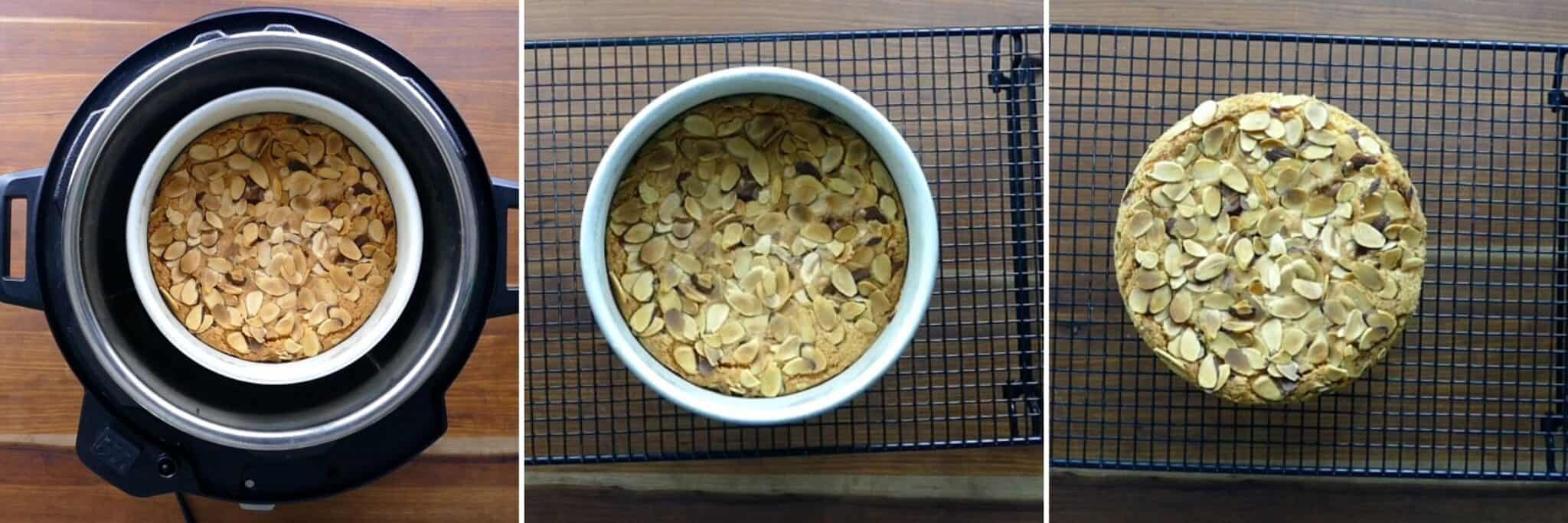 Air Fryer Almond Cake Paint The Kitchen Red