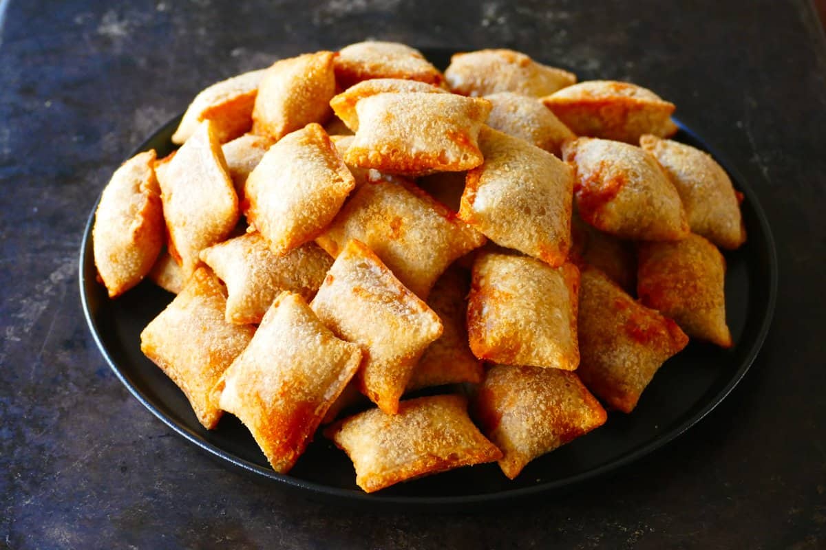 Frozen Pizza Rolls in Air Fryer - Paint The Kitchen Red