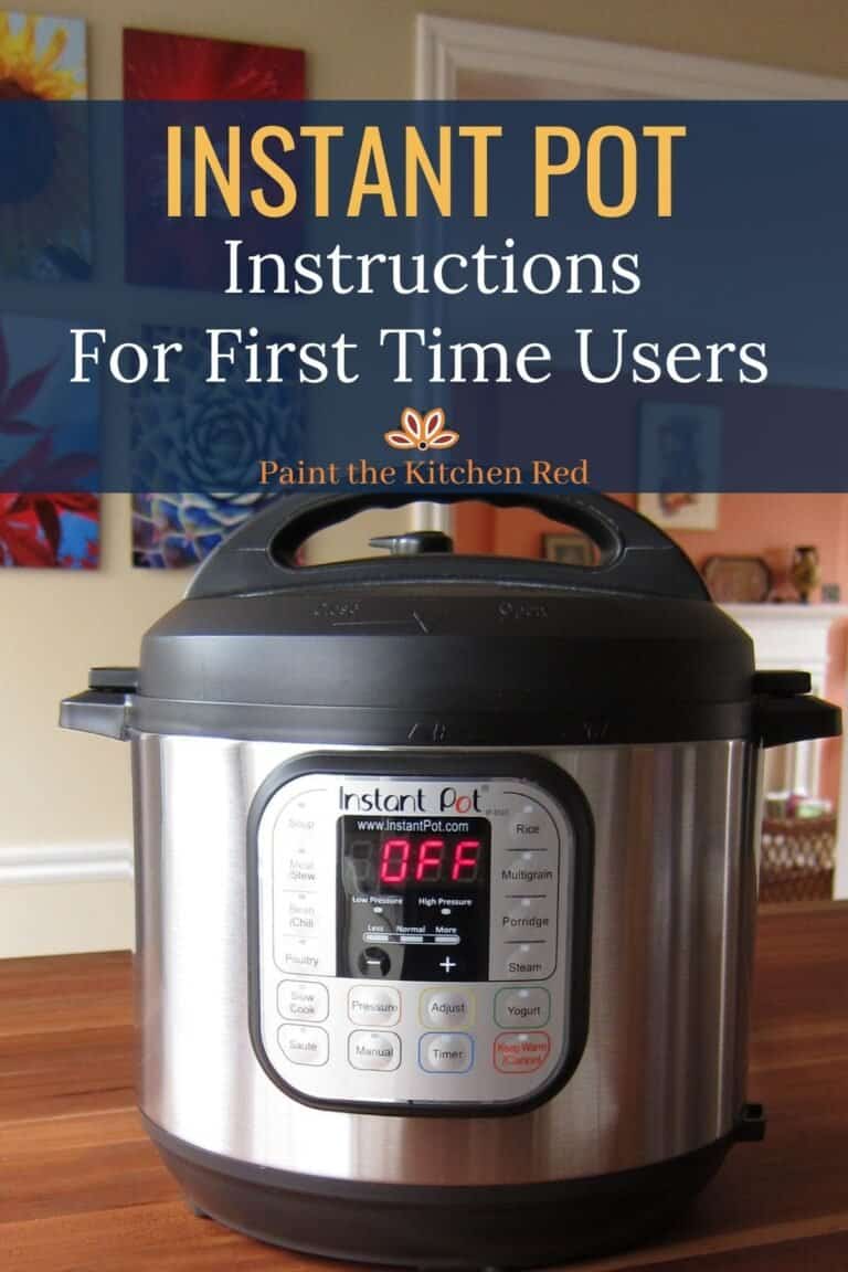 Instant Pot Instructions How to Use Instant Pot For the First Time