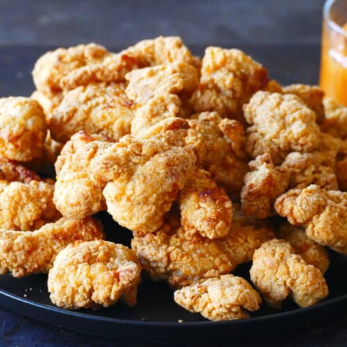 Air Fryer Frozen Popcorn Chicken Paint The Kitchen Red