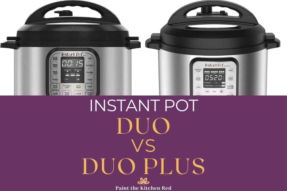 Instant Pot Pro Crisp vs Duo Crisp - Paint The Kitchen Red