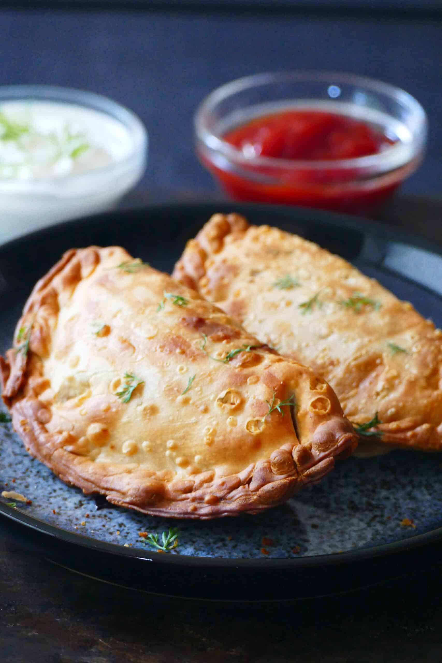 Frozen Empanadas in Air Fryer - Paint The Kitchen Red