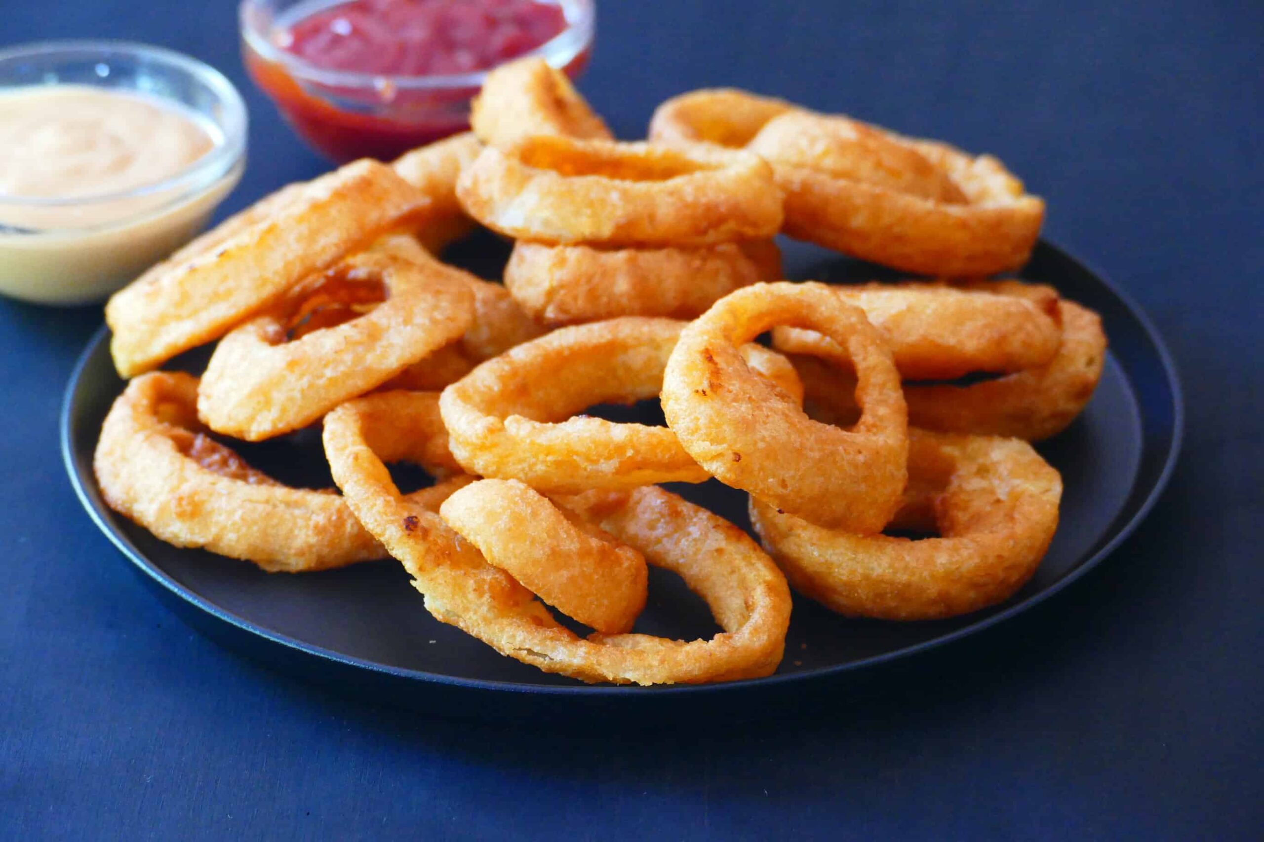 Baked Panko Onion Rings Recipe - Lana's Cooking