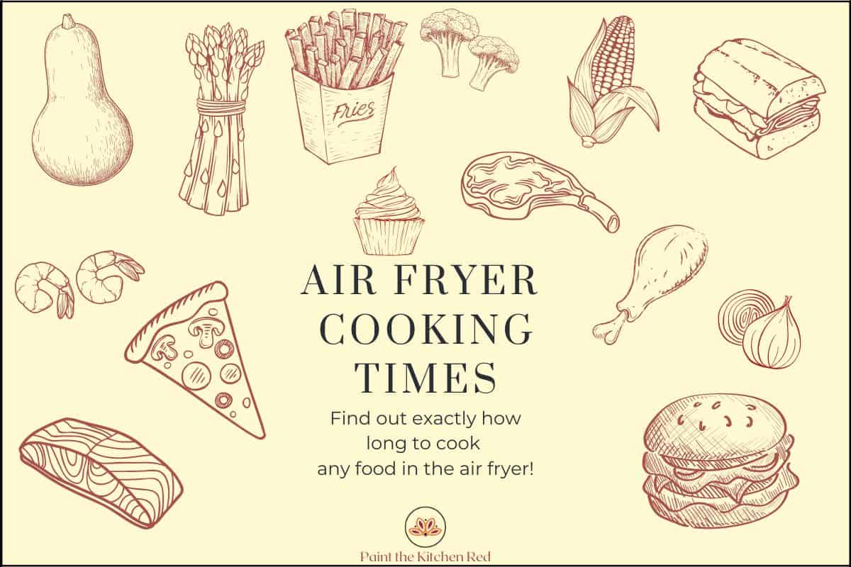 Recipe This  Air Fryer Cooking Times Chart