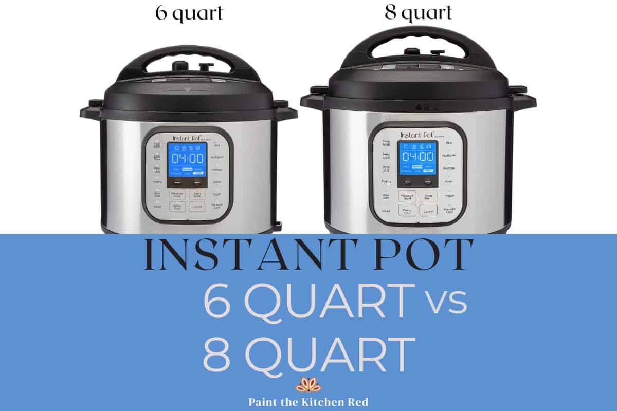 3 QT vs 6 QT Instant Pot - Which one is best for you?