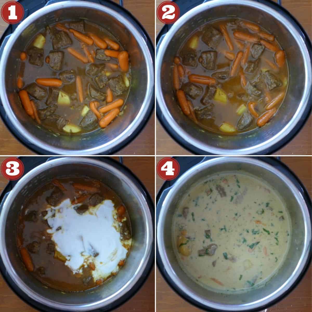 Instant pot beef curry with coconut milk 2025