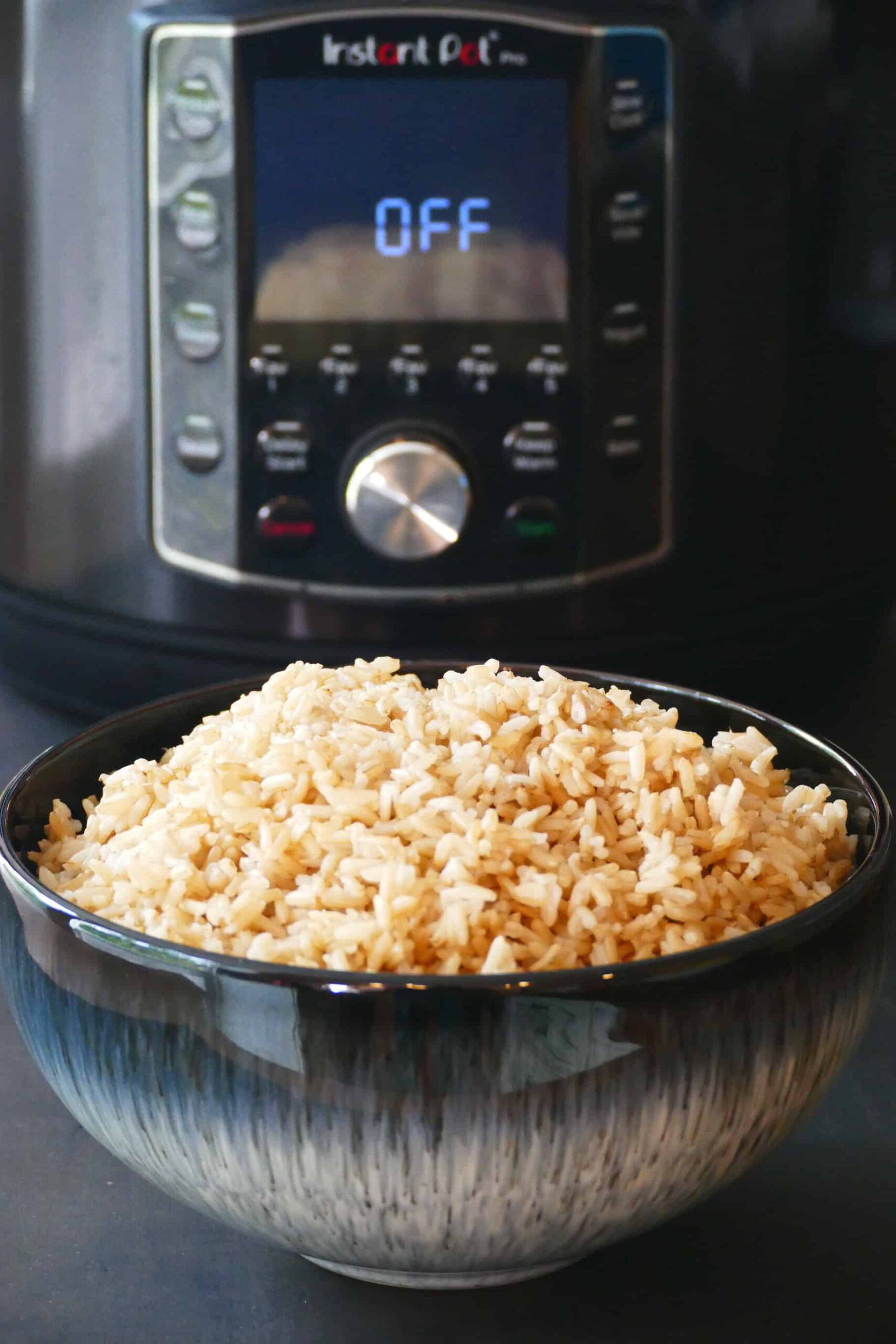 Instant Pot Brown Rice –