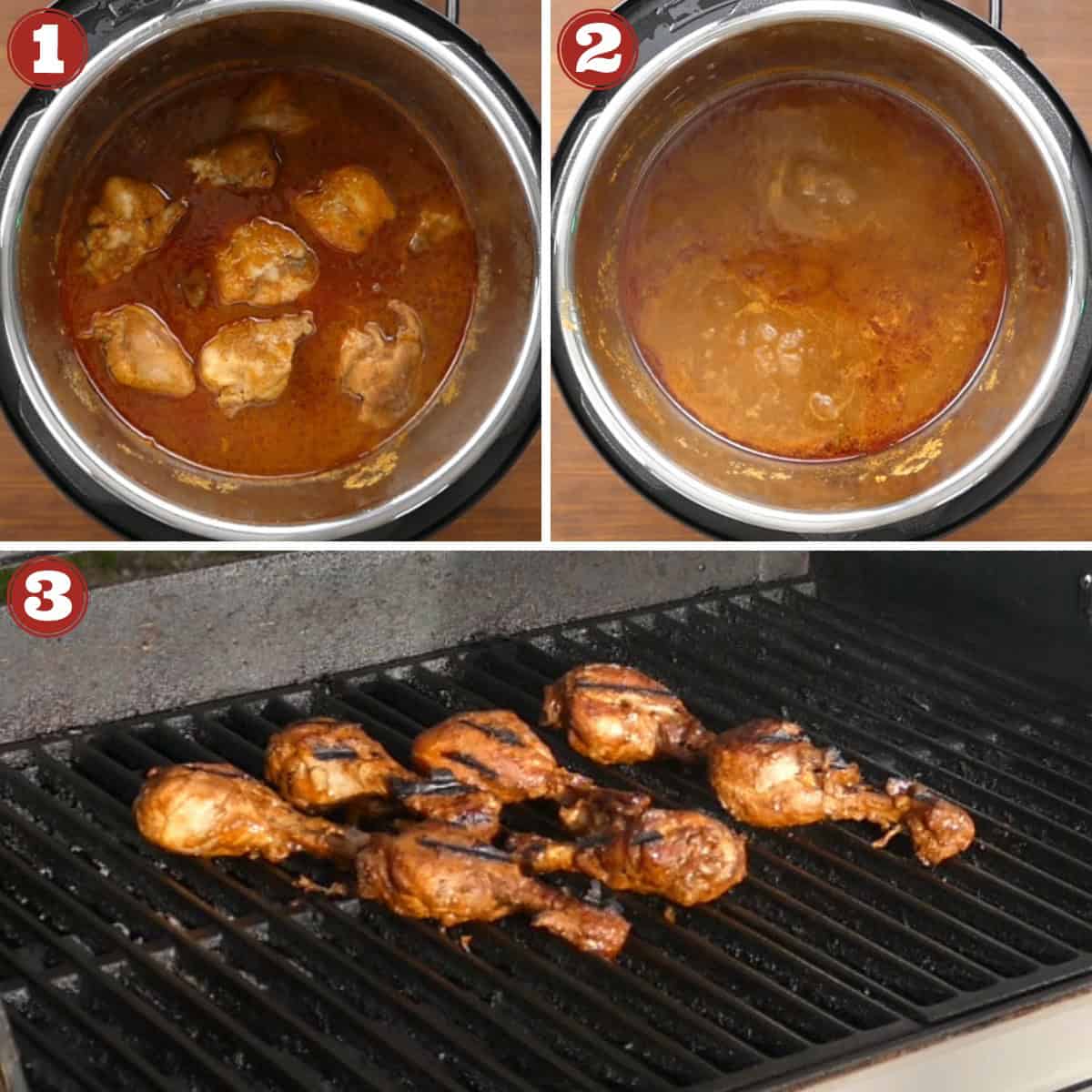Instant Pot Korean Chicken with Gochujang Paint The Kitchen Red