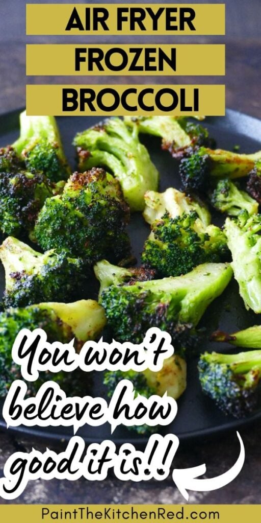 Air Fryer frozen broccoli