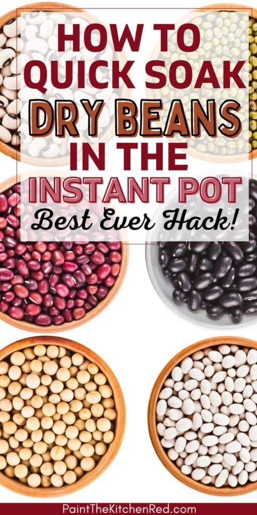 Quick soak dry beans