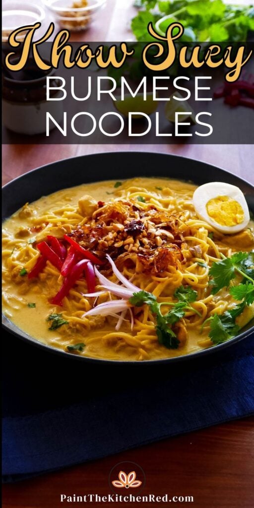 khow suey Burmese noodles