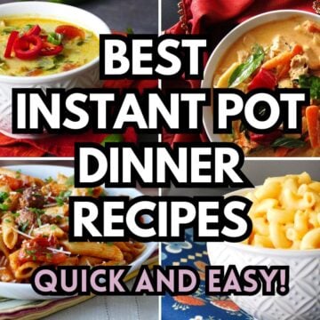 Best Instant Pot Dinner Recipes - Quick and Easy