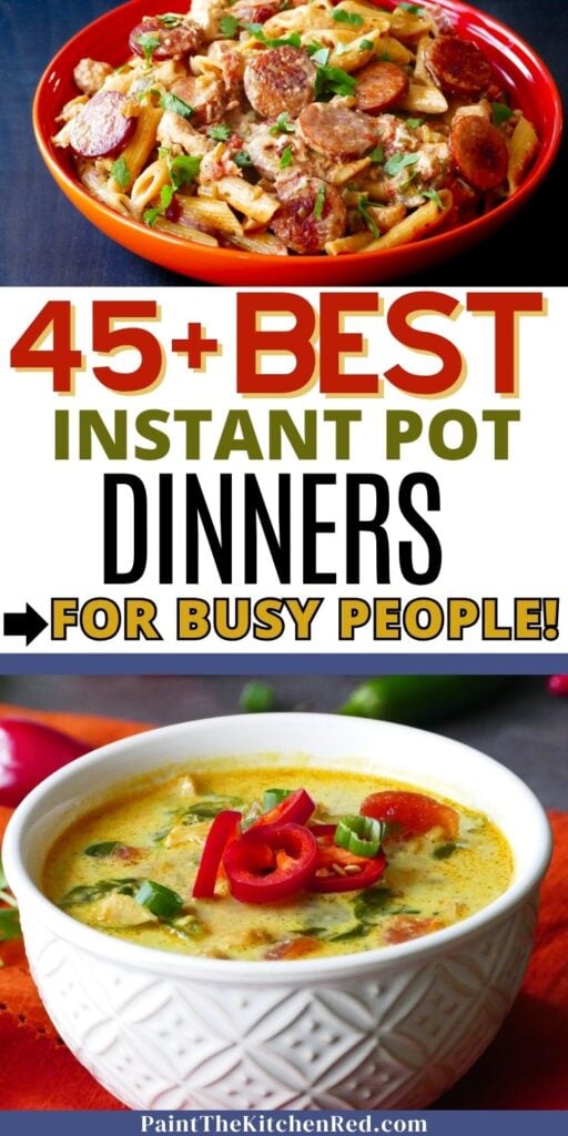 45+ best Instant Pot dinners for busy people!